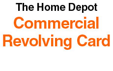 Home Depot commercial revolving credit card
