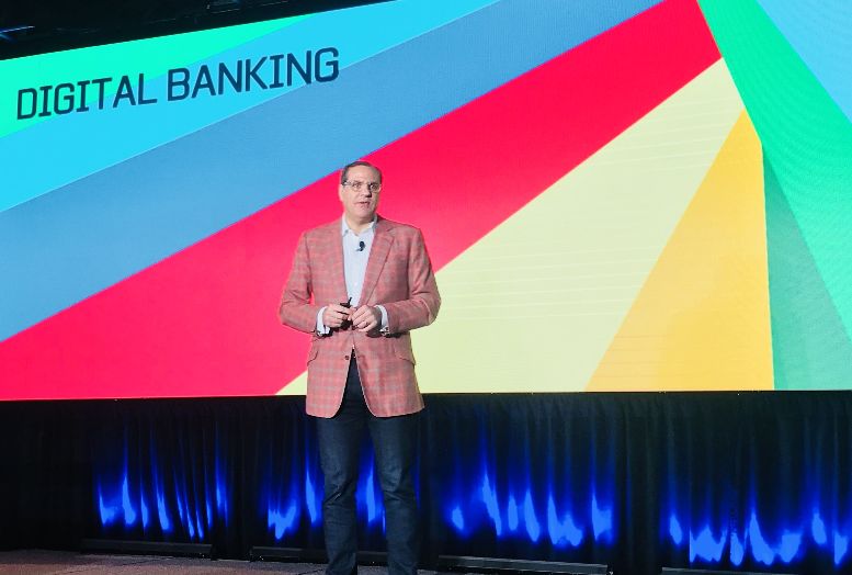 Citi Global Consumer Bank Head of Technology Gavin Michael presents at American Banker's Digital Banking 2018 conference.