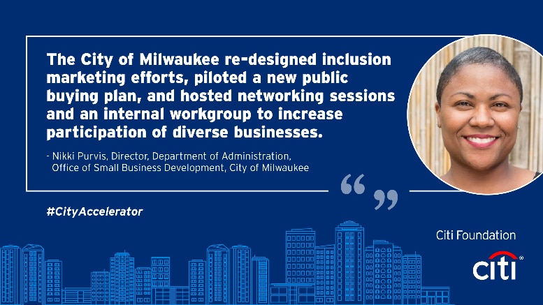 Nikki Purvis, Director, Department of Administration, Office of Small Business Development, City of Milwaukee