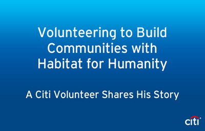 Volunteering to Build Communities with Habitat for Humanity