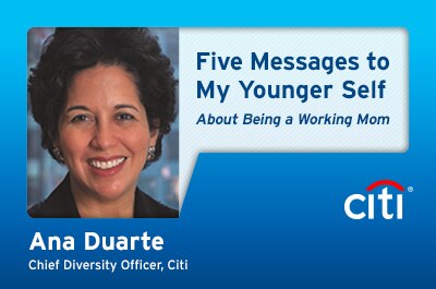 Ana Duarte: Five Messages to My Younger Self About Being a Working Mom