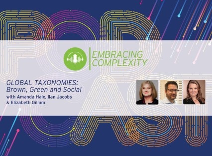 Embracing Complexity Podcast - Global Taxonomies: Brown, Green, and Social