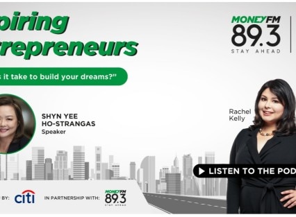 MONEY FM Podcast, presented by Citi Commercial Bank. INSPIRING ENTREPRENEURS: What does it take to build your dreams?