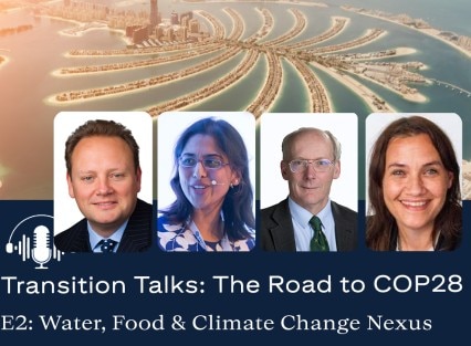 Transition Talks: E2: Water, Food & Climate Change Nexus