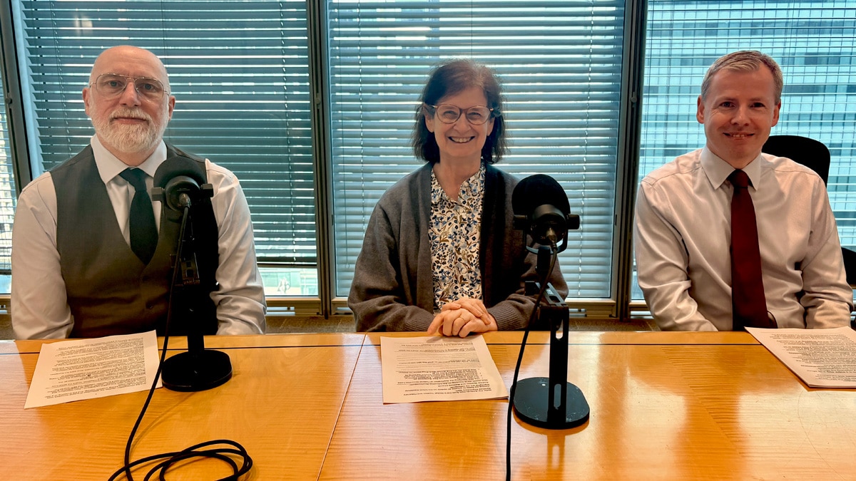 Amanda Hale, Andrew Newson and Matthew Cherrill