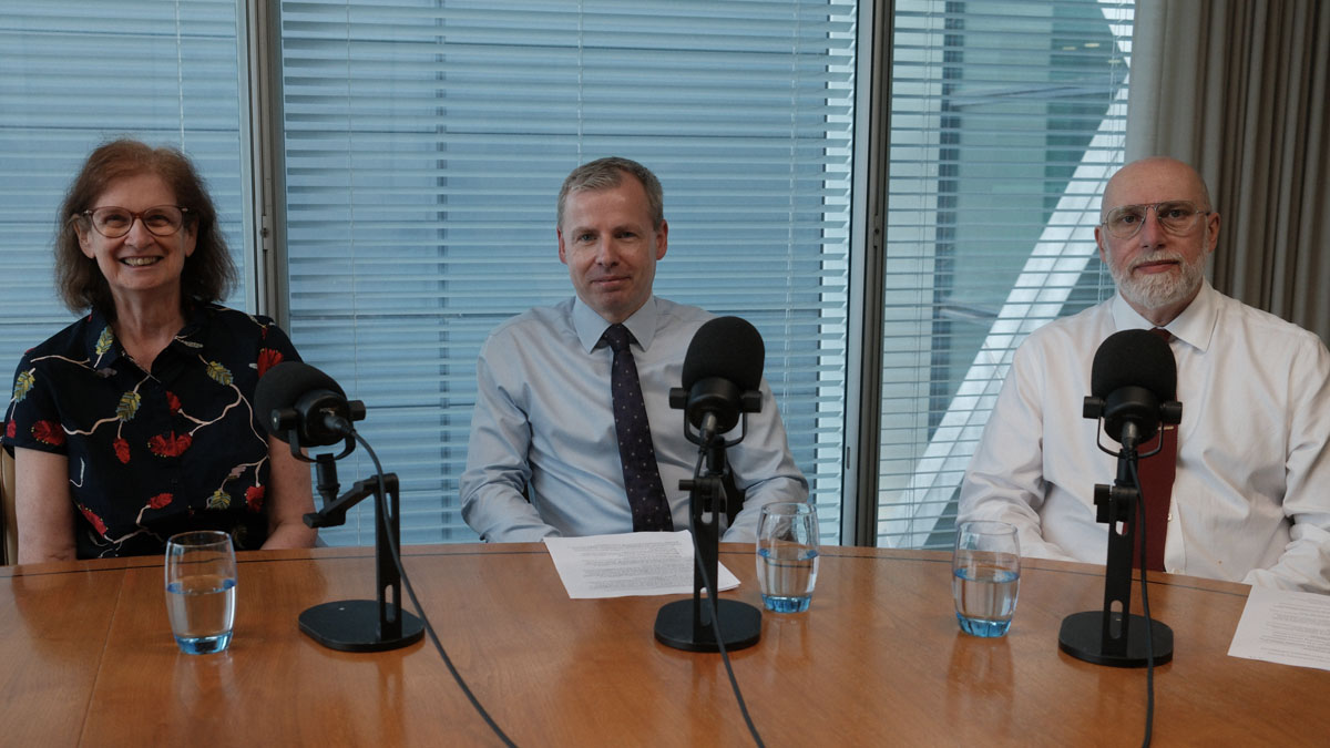 Amanda Hale, Andrew Newson and Matthew Cherrill