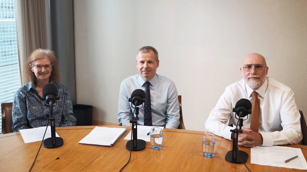 Amanda Hale, Andrew Newson and Matthew Cherrill