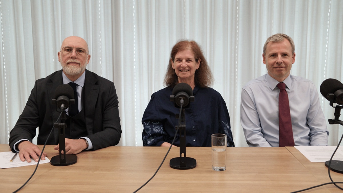 Amanda Hale, Andrew Newson and Matthew Cherrill